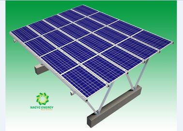 Greatly Reinforced Structure Solar PV Waterproof Carport System With Corrosion Resistance