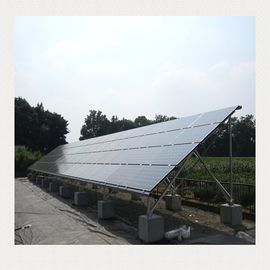 Home PV 3kw Ground Mount Solar Racking Systems Light Weighted Design Panels Structure