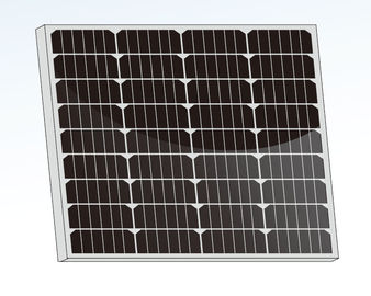 70W 4x9 5BB 3BB Monocrystalline Silicon Solar Cells
