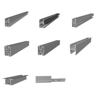 Bon prix Rails de montage en PV anodisés de 41 mm rails solaires en aluminium sur mesure en ligne