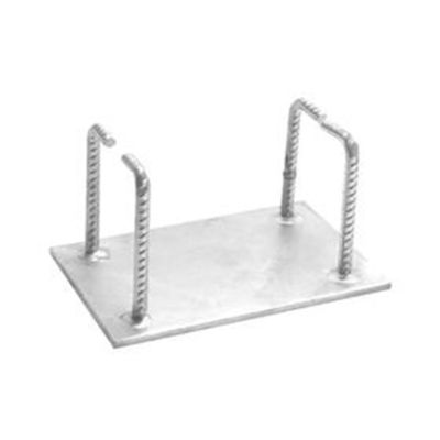 Un bon prix. Plaques d'incorporation en argent pour la fixation solaire de plaques d'incorporation en béton en ligne