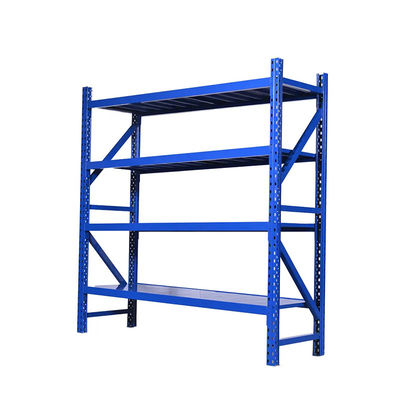 Bon prix Étagère industrielle personnalisée à 4 niveaux Étagères de stockage lourdes pour organisation en ligne